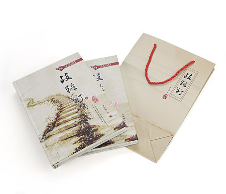 Hardcover Off-White 80g Inner Page Literary Novel Book Printing Service