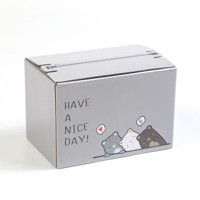 FSC Certificated Custom Easy Tear Strip Box Corrugated Cardboard Tear Open Box