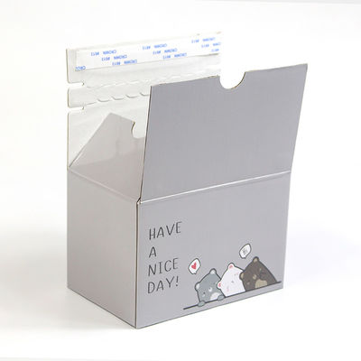 FSC Certificated Custom Easy Tear Strip Box Corrugated Cardboard Tear Open Box