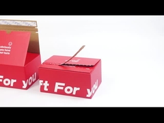 Einfache Tränenstreifenöffnung Siegel E-Commerce Wellkarton Versandbox Custom Zipper Mailer Boxen
